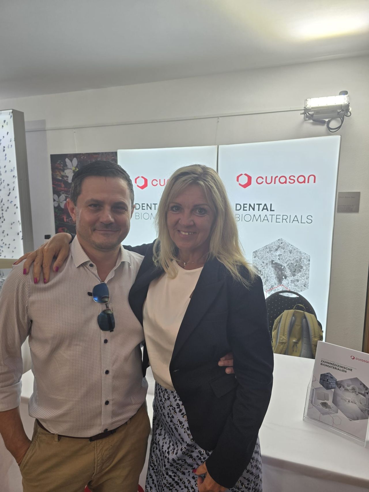 Medical professional in discussion