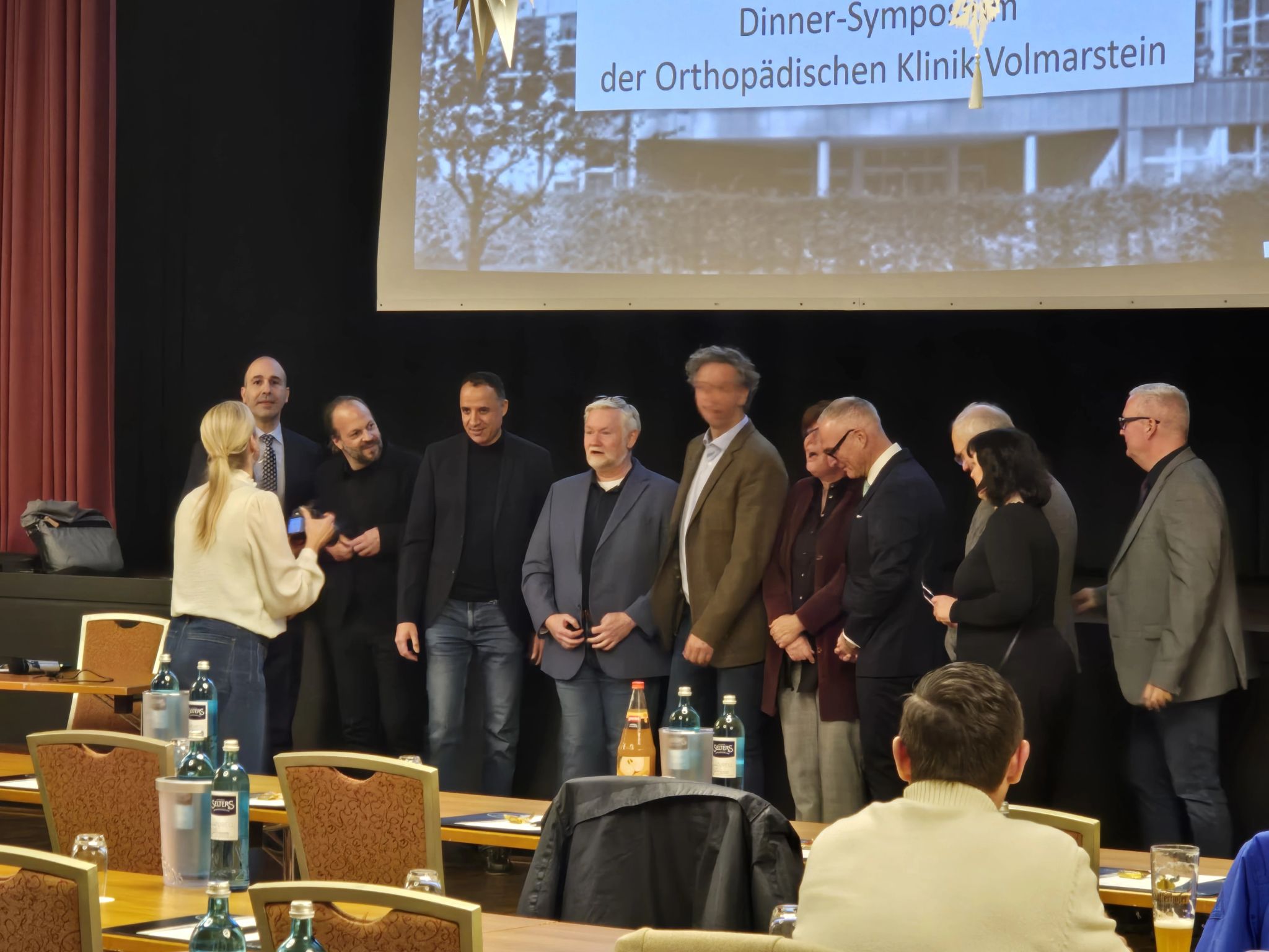 Medical professional in focused discussion